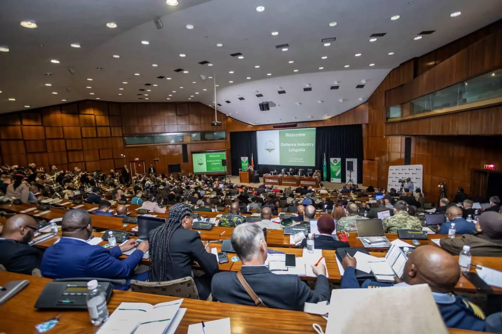 Delegates gathered at Defence Lekgotla